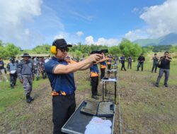 Tangkas Mengunakan Senjata Api, Thungari Bulahari Ikut Latihan Menembak