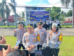 Tekan Angka Kecelakaan Jelang Nataru, Polres Bitung Gelar Operasi Zebra 2025