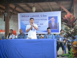 Isu Bansos Trending Topik di Reses Anggota DPRD Bitung Imran Lakodi