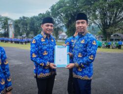 Pemkab Sangihe Kukuhkan 1.165 Tenaga Kontrak dan Luncurkan Armada Baru di HUT ke-54 Korpri