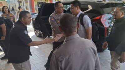 Tingkatkan Good Governance, Polres Bitung Terima Tim Pemeriksa BPK RI