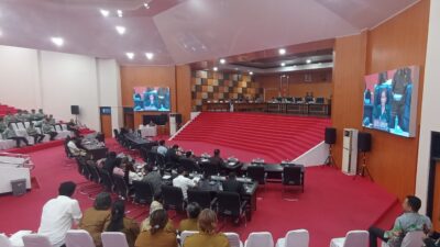 Kehadiran Wali Kota Cairkan Dinamika Paripurna Reses DPRD Bitung