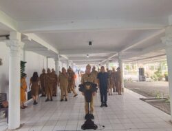 Apel Perdana ASN, PPPK DiLingkup Pemkab Sangihe Tahun 2026 Di Pimpin Langsung Bupati Sangihe Michael Thungari 