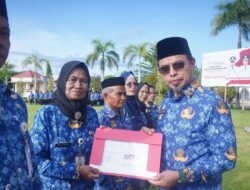 Bupati Boltara Pimpin Apel KORPRI, Serahkan SK Pensiun dan Tegaskan Penguatan ASN BerAKHLAK di 2026