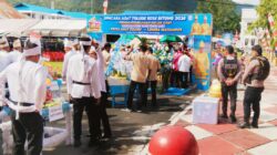 Menjaga Tanpa Jarak, Polri Kawal Sakralnya Tulude di Bitung