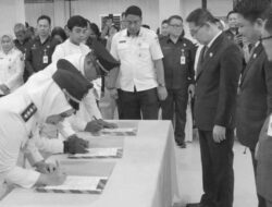 Perkuat Kinerja Perangkat Daerah; Berikut Daftar Lengkap Pejabat Pemkot Bitung Yang Dilantik