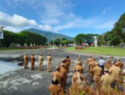 Bupati Sangihe Pimpin Apel Kerja, Tekankan Evaluasi Kinerja dan Akselerasi Digitalisasi