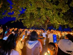 Cahaya Lilin dan Doa Warga Iringi Dukungan untuk Chyntia Kalangit