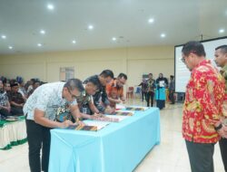 Bupati Sirajudin : Komitmen Antikorupsi, Seluruh OPD Tanda Tangani Pakta Integritas