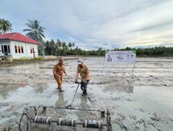 Bupati Sirajudin Tanam Benih Padi IPB 9G di Busisingo, Boltara Jadi Percontohan Pertanian Modern Sulut