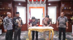 Bupati Boltara Teken PKS dengan PT. Bank SulutGo Cabang Boroko, Sewa Lahan ATM