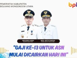 Kabar Gembira, Gaji ke-13 ASN Boltara Mulai Cair Hari Ini