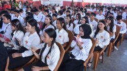 Bersahaja Namun Spektakuler, SMP Negeri 8 Manado Lepas 360 Siswa Kelas IX