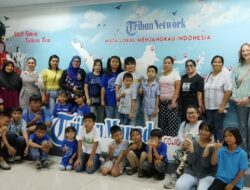 Belajar Jadi Jurnalis, The Purposeful Kids Kunjungi Dapur Redaksi Tribun Manado