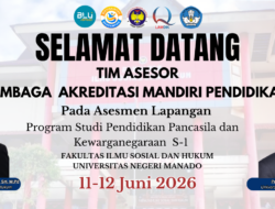 PPKn FISH UNIMA Sambut Asesmen Lapangan LAMDIK, Optimistis Raih Akreditasi Unggul